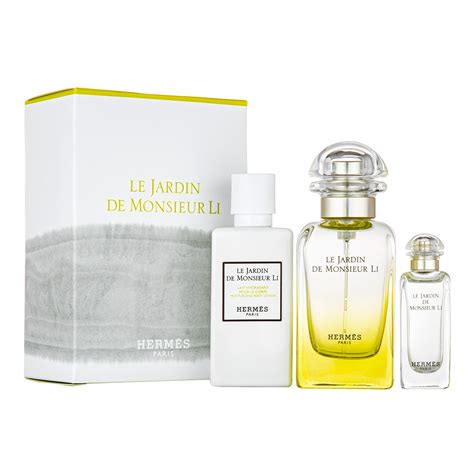 hermes jardin de monsieur li review|hermes jardin perfume set.